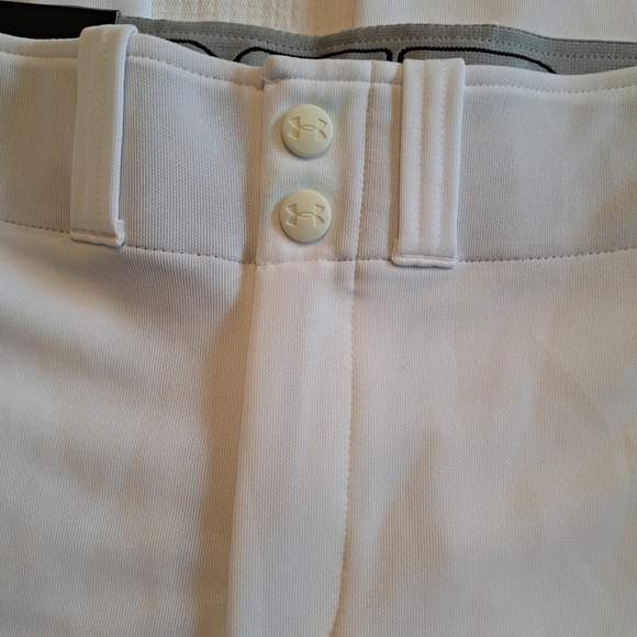 Under Armour men's size Small white baseball pants, NWT - Picture 2 of 8